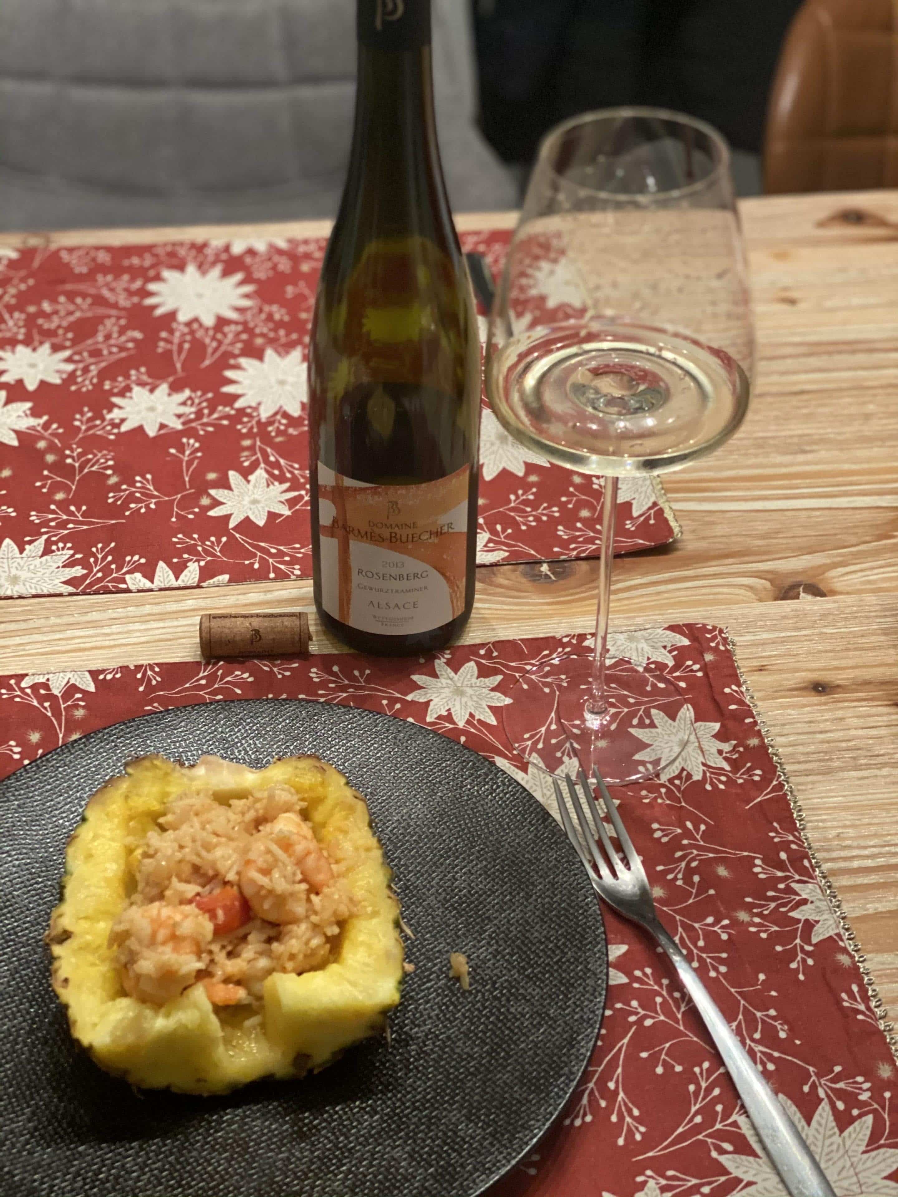 La recette du riz sauté aux crevettes et à l’ananas